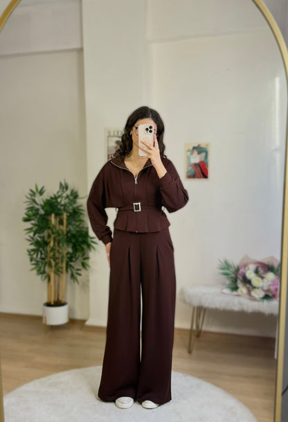 Brown Elegance Modal Set