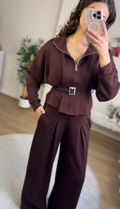 Brown Elegance Modal Set