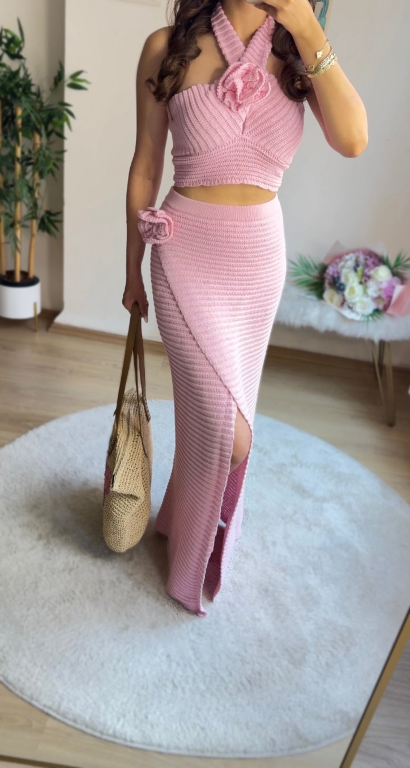 Knit Beach Takım / Beachwear