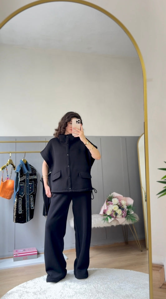 Scuba Üç İplik Luxe Comfort Yelek