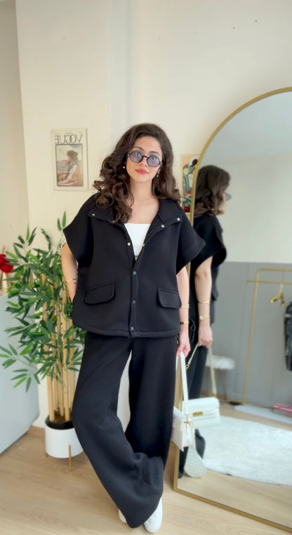 Scuba Üç İplik Luxe Comfort Yelek