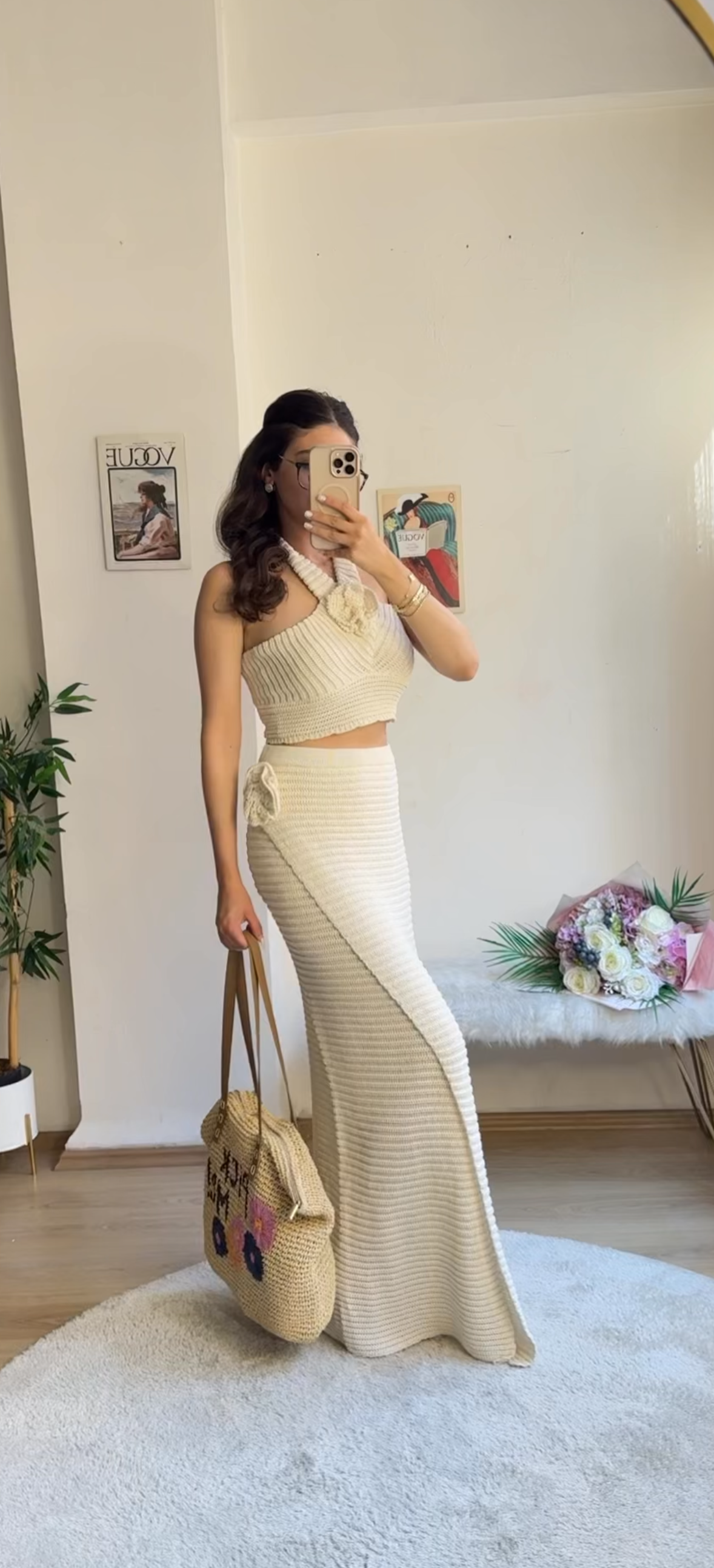 Knit Beach Takım / Beachwear