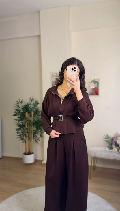 Brown Elegance Modal Set