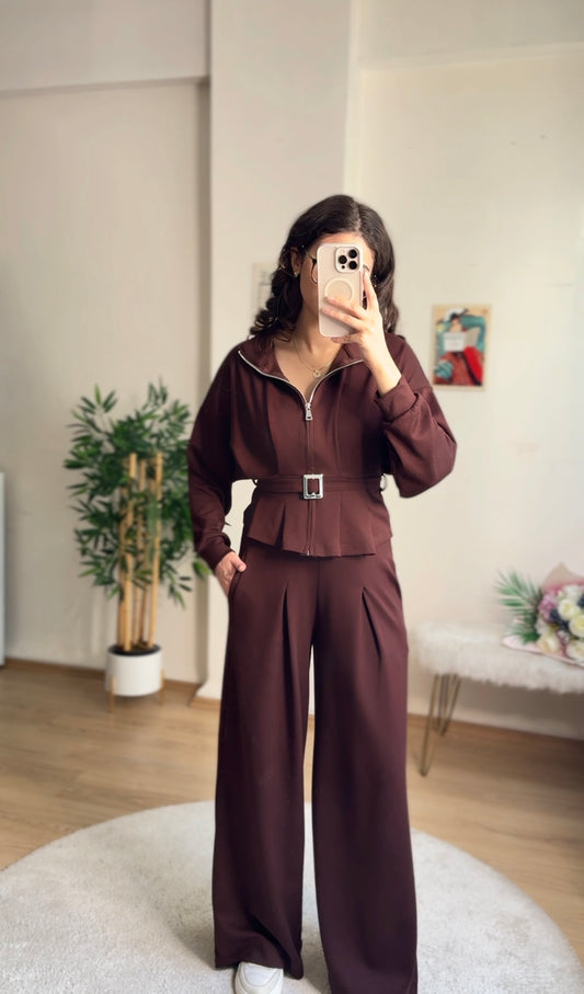 Brown Elegance Modal Set