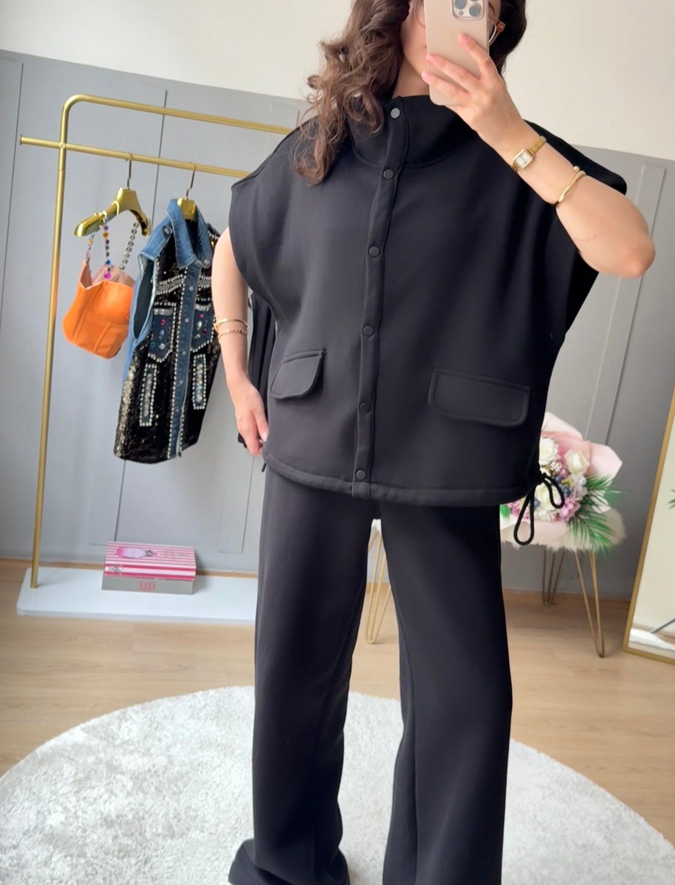 Scuba Üç İplik Luxe Comfort Yelek