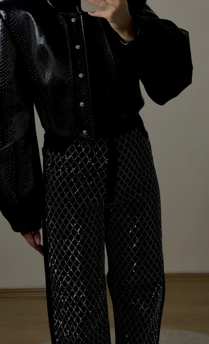 Diamond Touch Taşlı Pantolon
