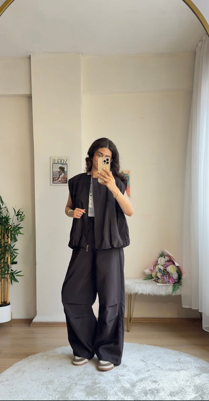 Serenis Fluid Takım- Siyah