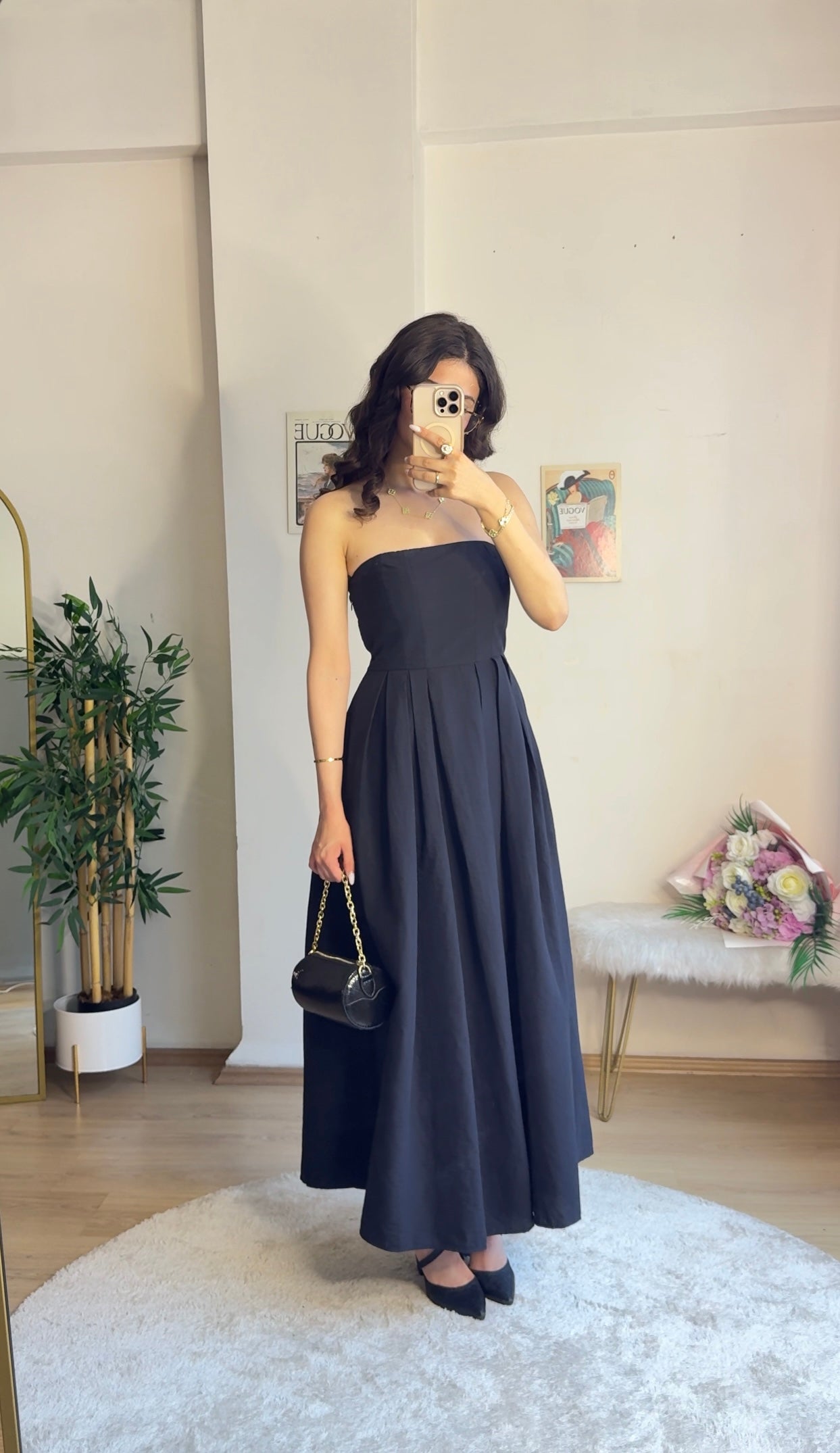 Royal Infusion Keten Elbise