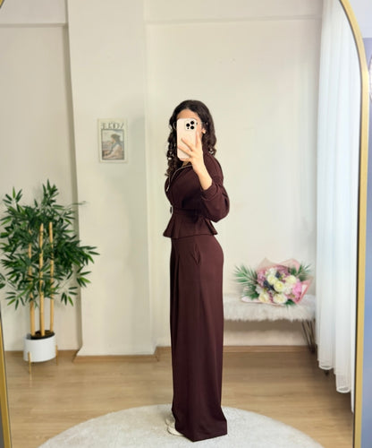 Brown Elegance Modal Set