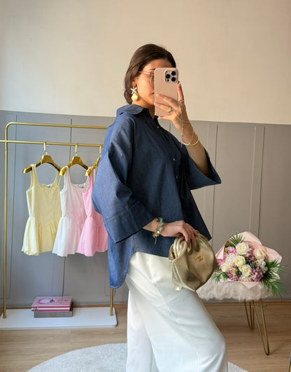 Denim Touch Gömlek Ceket