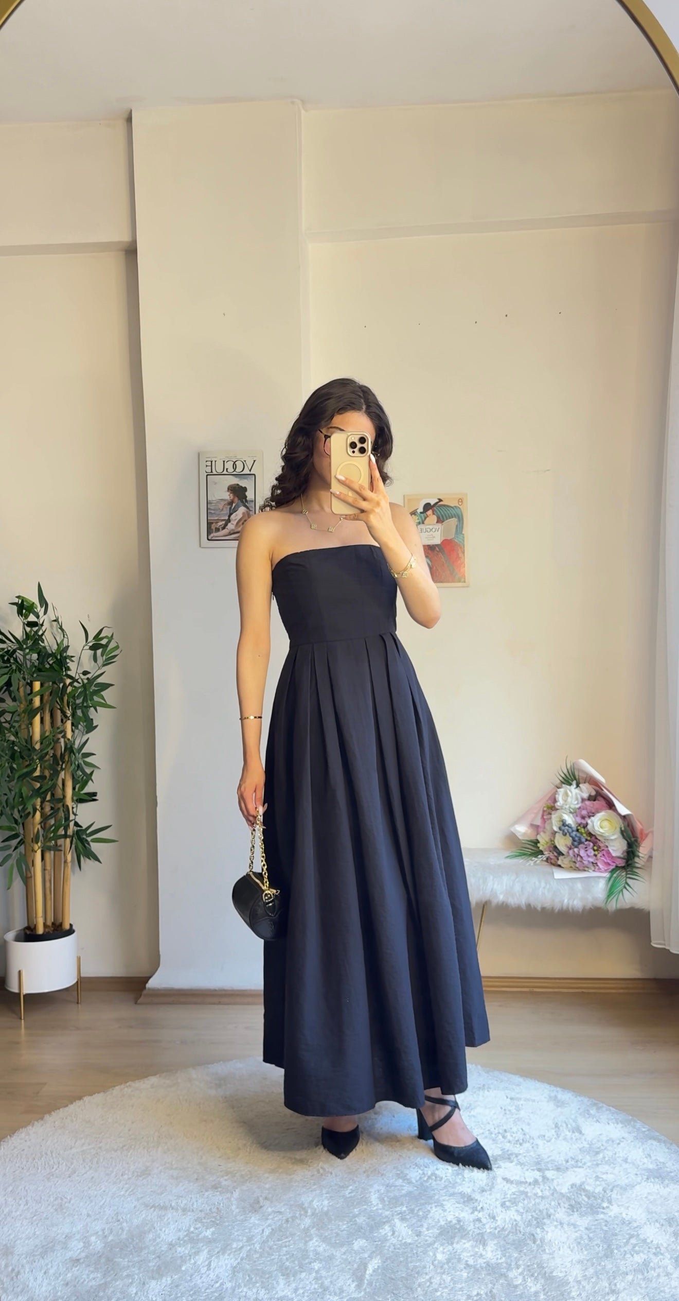Royal Infusion Keten Elbise