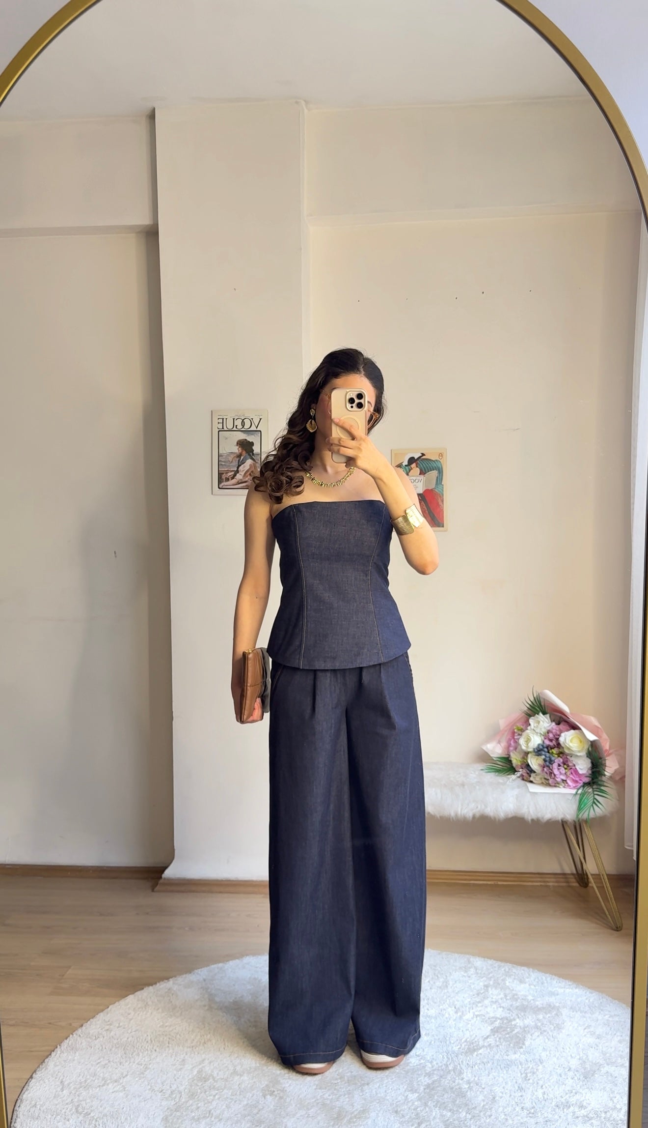 Straplez Aura Denim Set