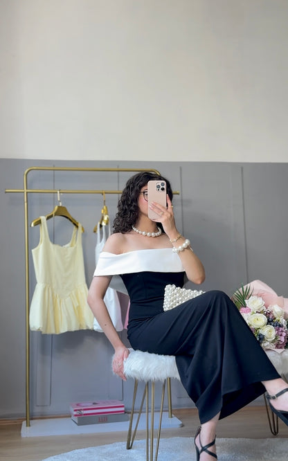 Madonna Yaka Uzun Elbise