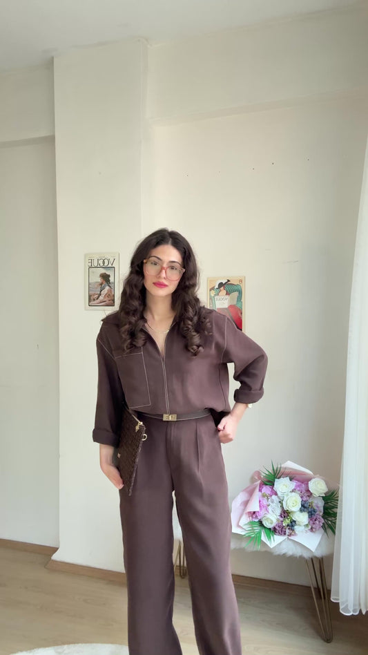 Premium Casual Tencel Takım